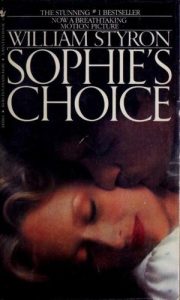 Cover Sophie's Choice book 1982 edition