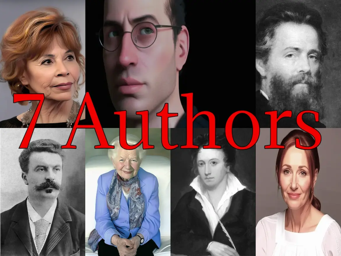 7 author shoutouts