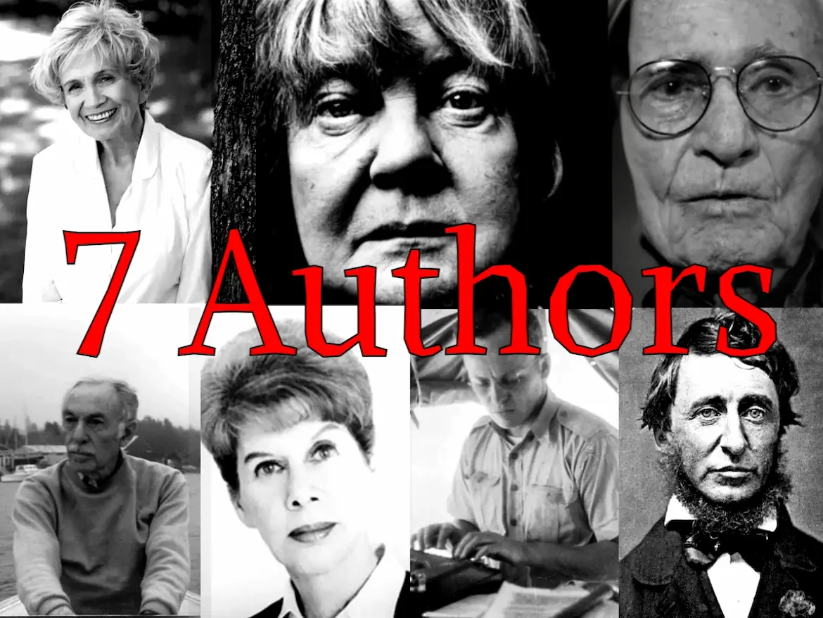 7 author shoutouts