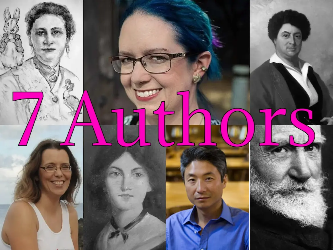 7 Author shoutouts