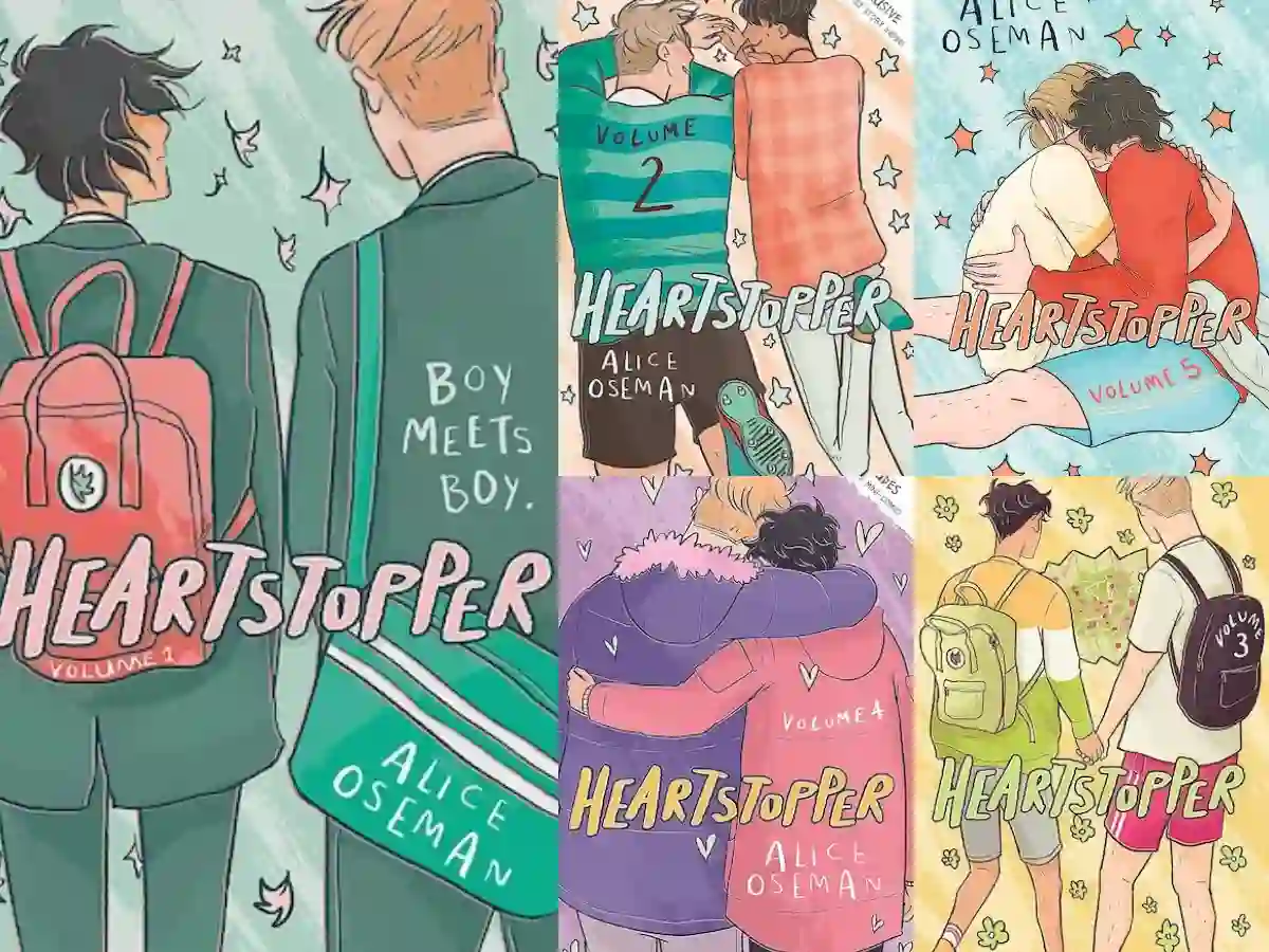 Heartstopper series by author Alice Oseman