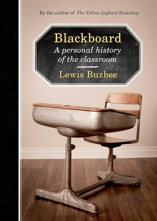 Diver author Lewis Buzbee's Blackboard