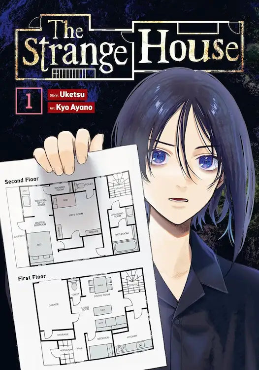 Strange Pictures author Uketsu's The Strange House Manga 1